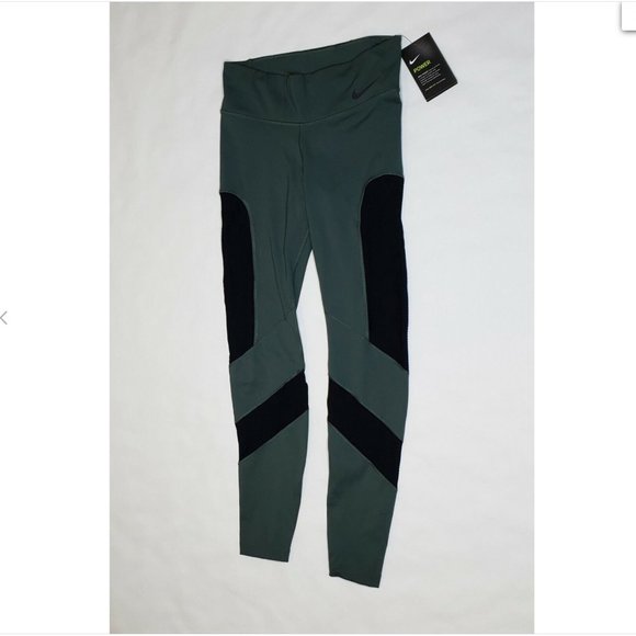 Nike Power Tights Window Pane Women's Small MSRP $100 - Picture 1 of 6